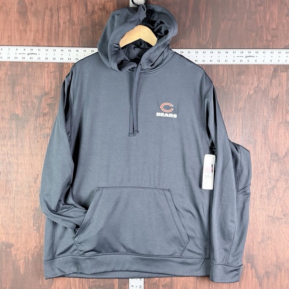 Dunbrooke Other - Chicago Bears Hoodie Sweatshirt Fleece Pullover NFL Football Blue Men's XL NEW